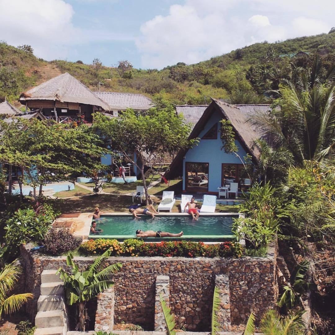 Blue Monkey Retreat Areguling Lombok Hotel Exterior photo